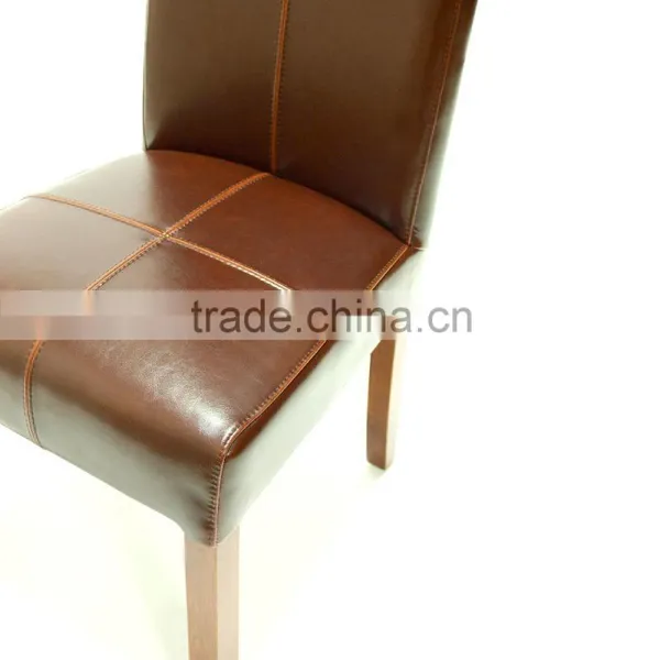 Hot Selling Classic Square Back Dining Oak Wood Modern Lounge Chair photo-4