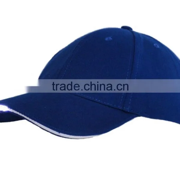 Hot Sale 6 Panel Embroidery Fishing Baseball Cap With Led Light photo-4