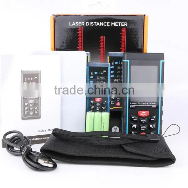 0.05-100m (0.16 to 328ft) Laser Rangefinder With Color LCD Display photo-6