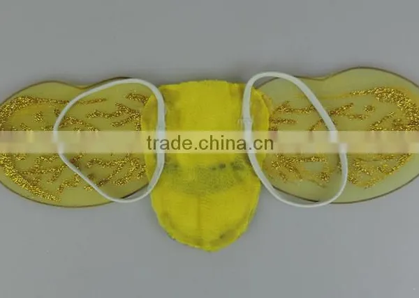 Small Yellow Beautiful Bee Shape Wing Bee Child Fairy Costume photo-4
