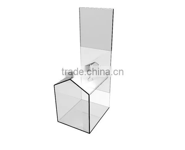 Wholesale Acrylic Large Donation Containers photo-3