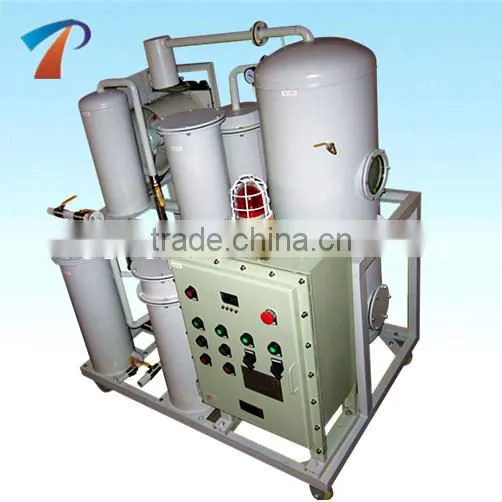 Hot Sale Used Lubricant Oil Cleansing Machine/Refrigeration Oil Purifier/Lube Oil Refinery Plant, Removing Water Gas Particles photo-6
