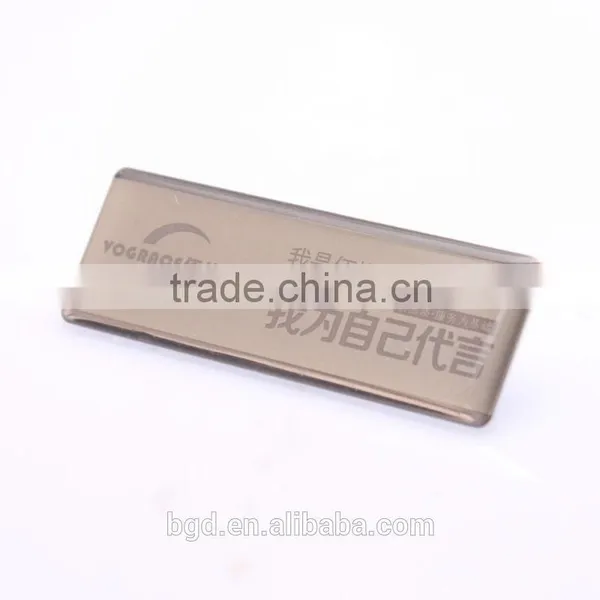 Permanent Self Adhesive Metal Nameplate,metal Label Badge photo-2
