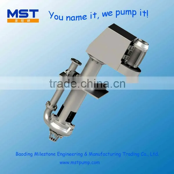 MSP Vertical Slurry Mining Water Industry Submersible Water Pump
