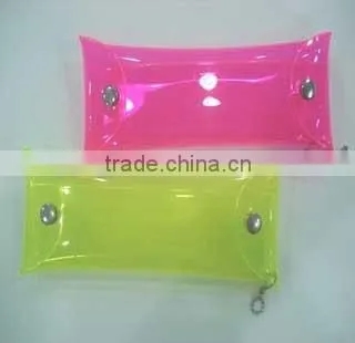 Clear Pvc Plastic Bag With Snap Button photo-5