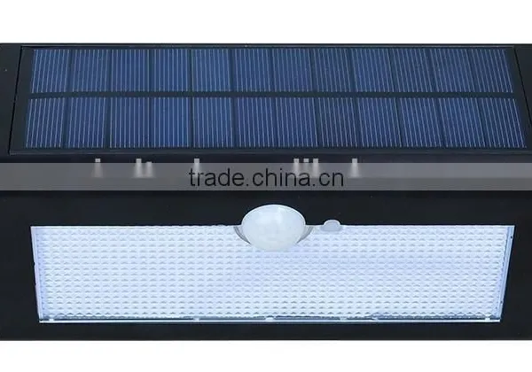 CE ROHS IP65 Waterproof 38 LEDS Solar Power Motion Sensor Outdoor Garden Yard Wall Light photo-2