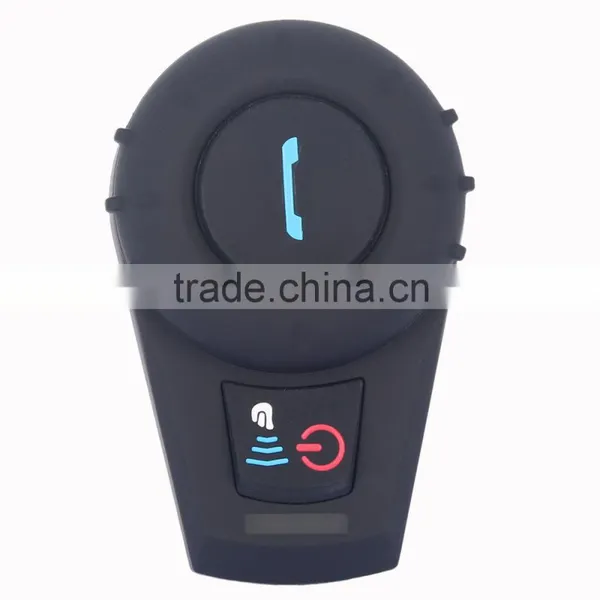 2016 New! 2 Pcs Waterproof Motorcycle Bluetooth Intercom Interphone Headset for Moto Helmet Intercommunicador With FM Function photo-2