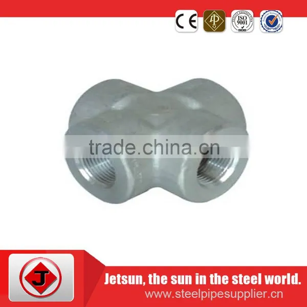 Variously Used Stainless Steel 4-way Cross Pipe Fitting in China photo-3