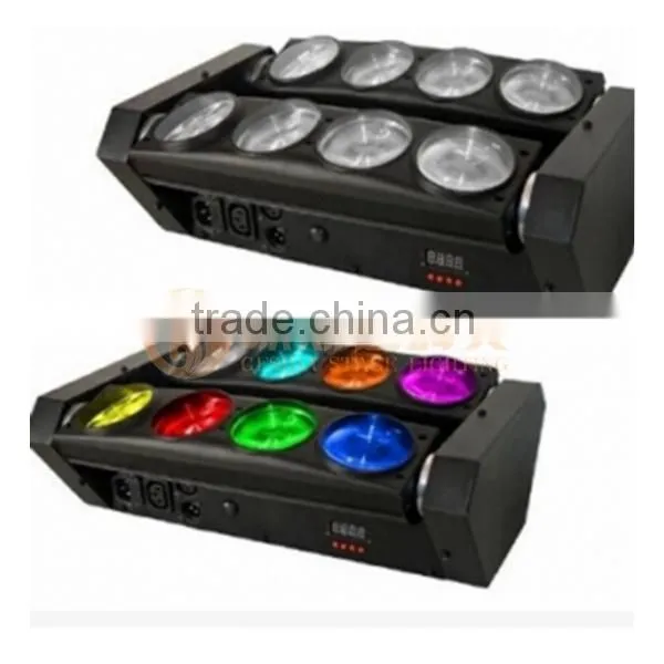 Newest 8pcs * 15w Led Spider RGBW Moving Head Light photo-4