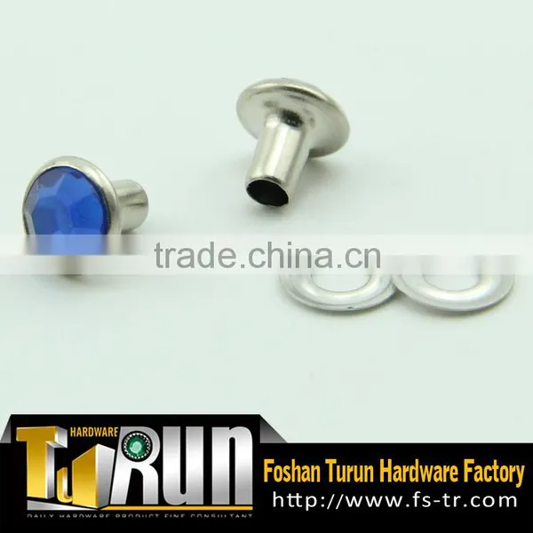 Customized Fancy Metal Round Shaped Brads for Rivet photo-5