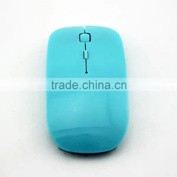 5 Colors Ultra-thin Wireless Mouse 2.4 GHZ Usb Mouse Flat Optical Mouse photo-6