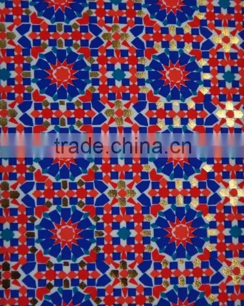 Digital Printing Knitted Fabric Polyester Stretch Fabric for Knitting Jersey photo-3