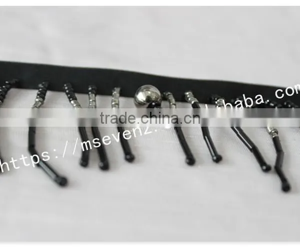 Vogue 6cm Width Handmade Beaded Decorative Fringe Trim Wholesale photo-4