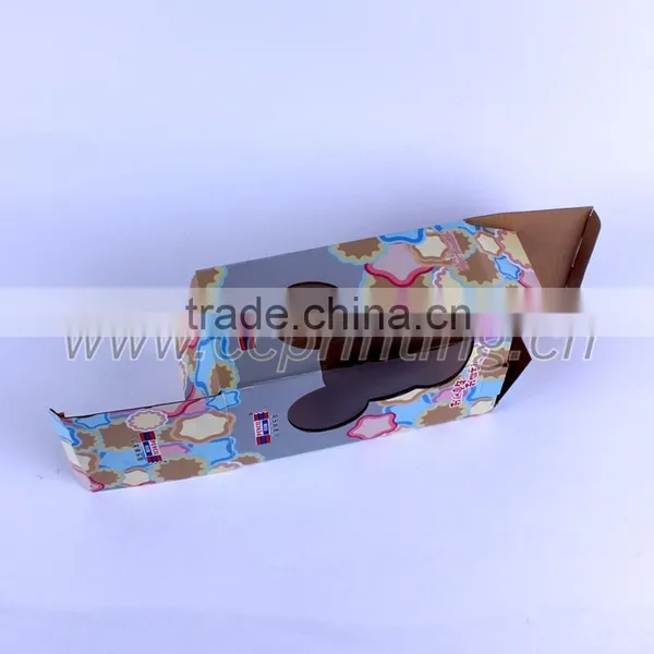 Custom Shape Children Corrugated Toy Paper Box With PVC Window photo-3