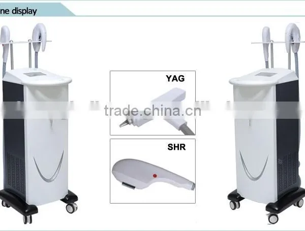 Eyebrow Removal 2016 Most Popular Beauty Equipment New Style Whitening Skin SHR + YAG Laser Multifunctional Machine For Beauty Salon photo-4