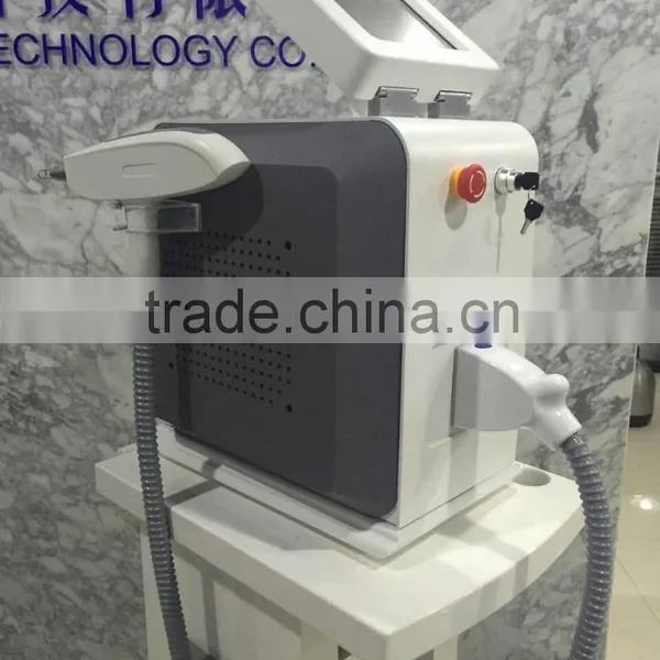 Hori Naevus Removal Portable 1064 Nm 532nm Tattoo Nd Yag Laser Machine Machine Q-Switch ND: YAG Tattoo Laser Removal Machine photo-2