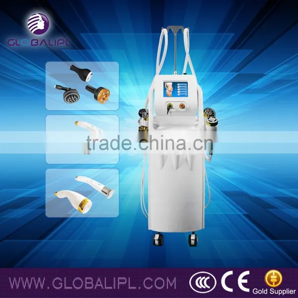 rf Slimming Vacuum + Rolling Promote Microcurrent Wight Loss Beauty Machine CE
