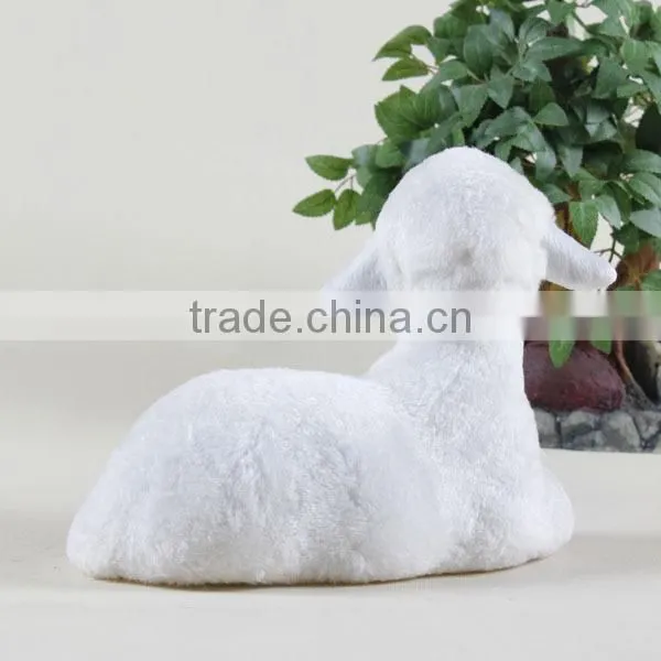 Made in China Plush Animal Cute Life Size Sheep Flame Resistant Used Commercial Christmas Decorations photo-6