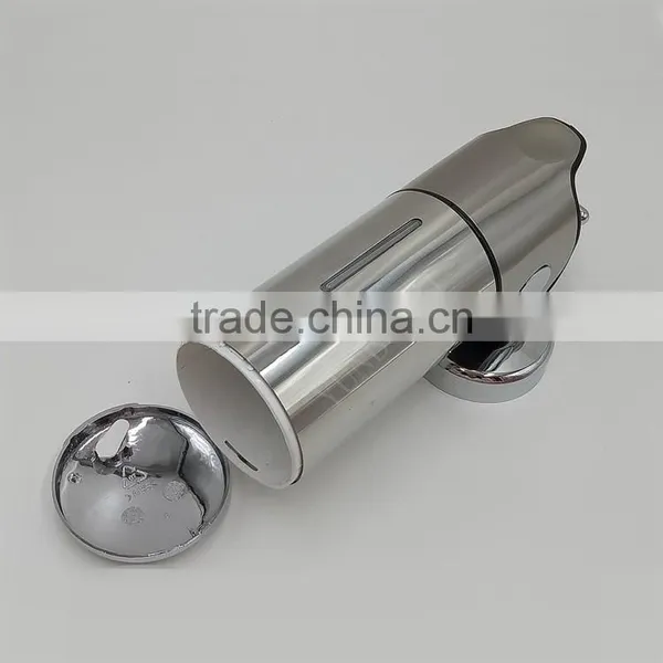 Refillable Wall Mounted Stainless Steel Sink Soap Dispenser photo-3