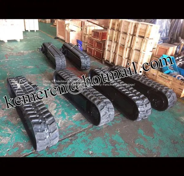 1-30 Ton Custom Built Rubber Crawler Undercarriage photo-5