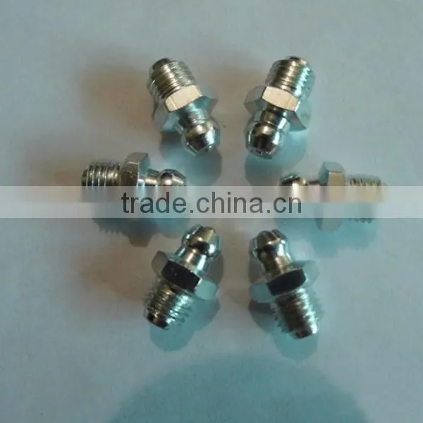 All Kinds of M8x1 Carbon Steel Grease Nipples 180 Degree Straight photo-5