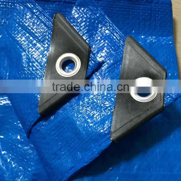 HDPE Woven Laminated With Aluminum Foil Plastic Raw Material Storage Agriculture Tarpaulin photo-5