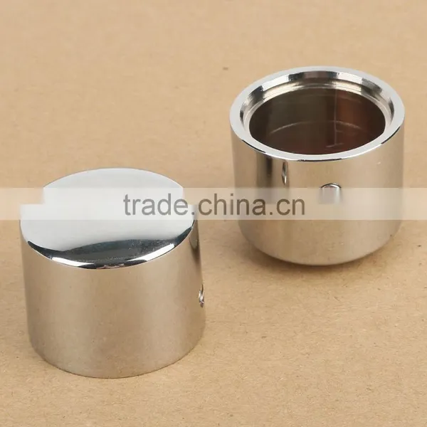 Chrome Front Axle Nut Cover Bolt For Softail Road King Glide FLHT FLHRC photo-2