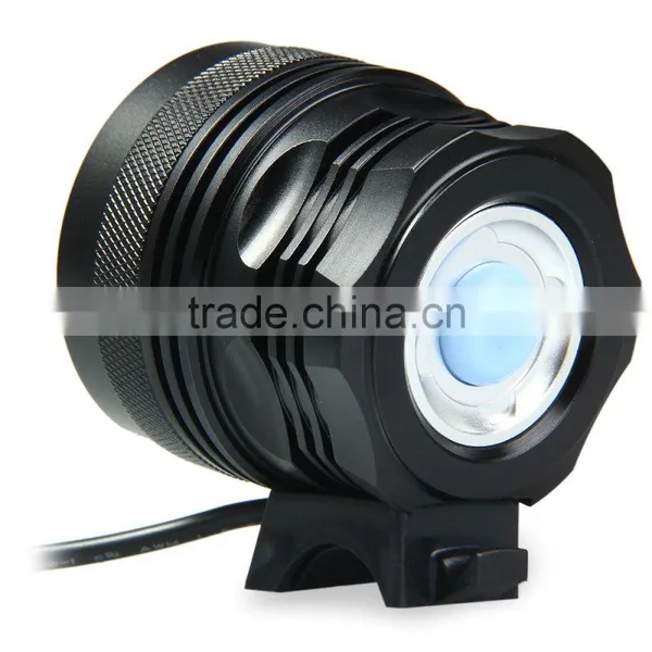 7 LED Rechargble Cycling Front Light 3 Modes 10500lm Headlamp With Lithium Battery Pack - US/EU Plug Camping Bike Accessories photo-3