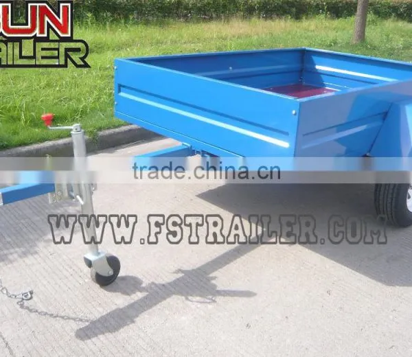 Newest tipping box trailer/farm trailer 6x4