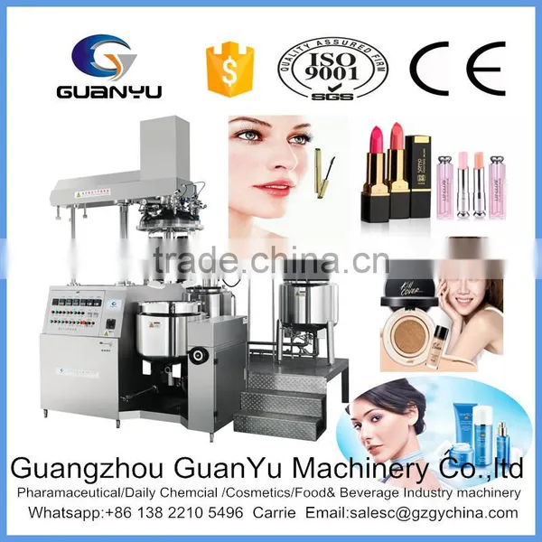 Good Quality Cosmetics Vacuum Emulsifying Mixer,cosmetics Vacuum Homogenizing Emulsifier,cosmetics Making Machine