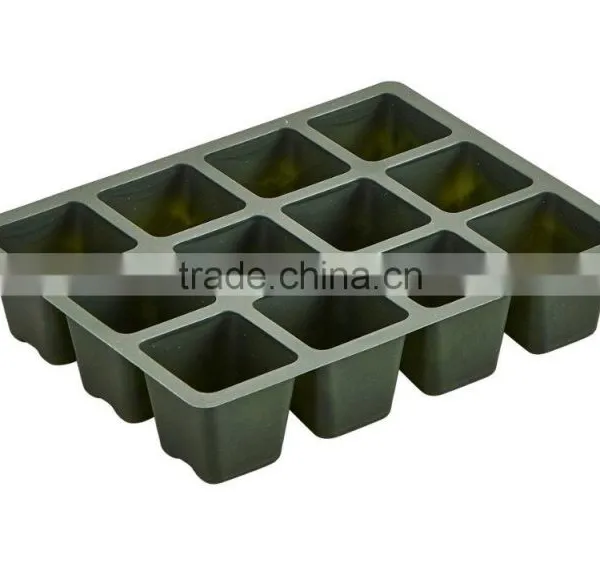 2016 New Model 12holes Seeding Tray With Transparent Lid photo-3