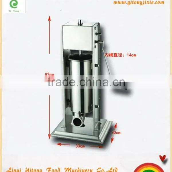 Vertical Manual Type 15 20 30 35mm Diameter Sausage Stuffer Machine photo-3