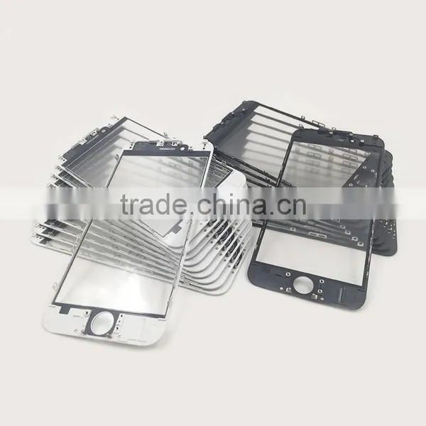 LCD Outer Front Glass With Preinstalled With Cold Press Frame OCA Optical Gule Polarizer Film for Iphone photo-3