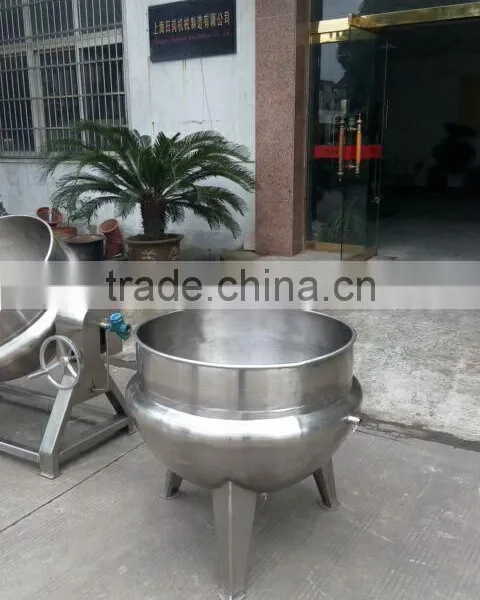 Industrial Full Stainless Steel Steam Jacket Kettle for Milk and Slurry photo-2