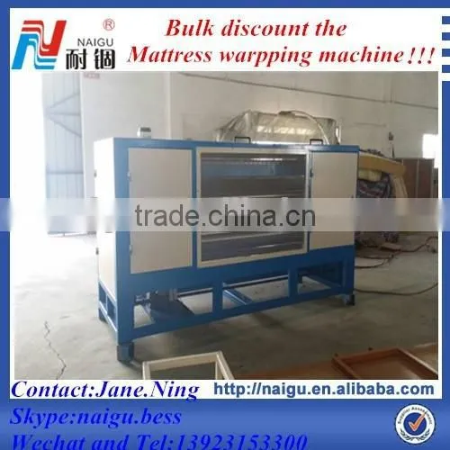 Foam Mattress or Spring Mattress Wrapping Roll Packing Machine photo-4