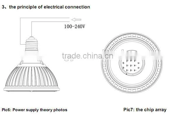 VANQ Led Flower Lights With DR FR White,COB Grow Led Flowering Lamp 18w photo-5