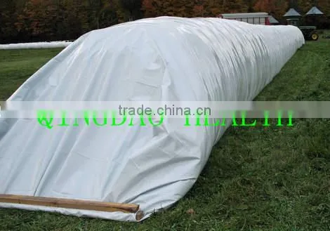White/black Plastic Silage Tube Cover , Silo Bag photo-6
