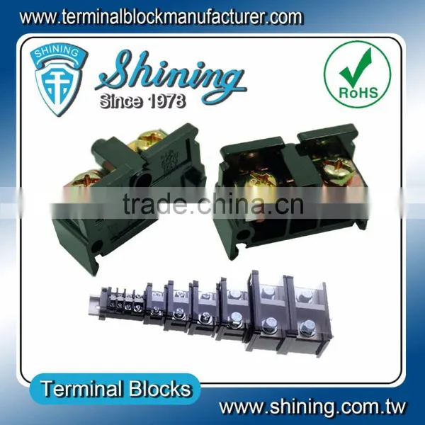 TE-040 600V 40A M5 Screw Din Rail Surface Mount Terminal Connector photo-4