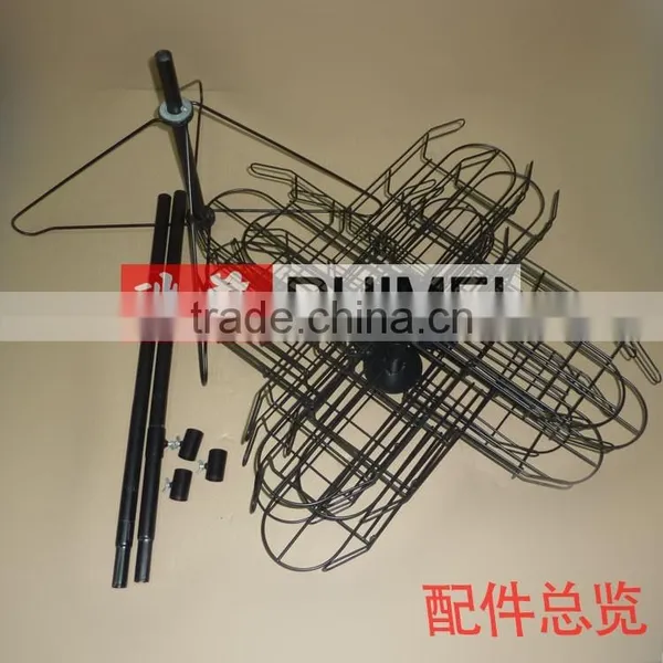 360 Degree Flexible 4 Tier Baseball Cap Rack photo-3