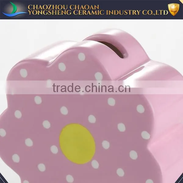New Products Wholesale Sunflowers Ceramic Custom Money Box photo-2
