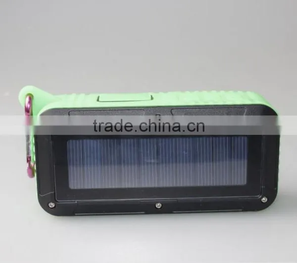 Factory Direct Plug Buckle Ourdoor Waterproof Solar Speakers Solar Charge Wireless Bluetooth Speaker photo-6