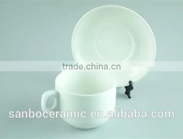 Classic Small Coffee Cup and Saucer Set, Porcelain Tea Cups and Saucers Cheap Wholesale photo-3