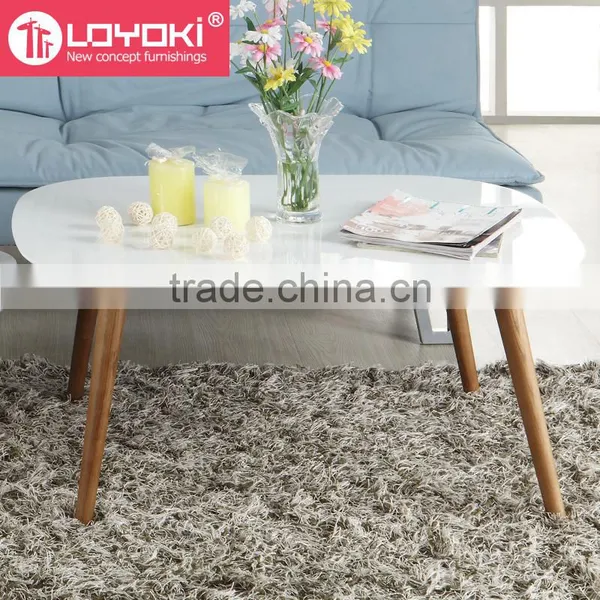 2016 New Modern Sofa Table Wholesale Mdf Wood Sofa Side Table With Wood Leg Two Size a Set Wood Coffee Table photo-2