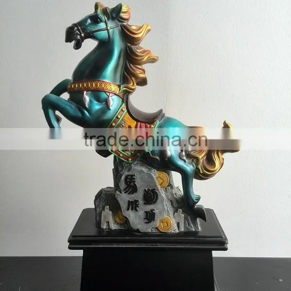 Resin Colourful Horse Decoration photo-2