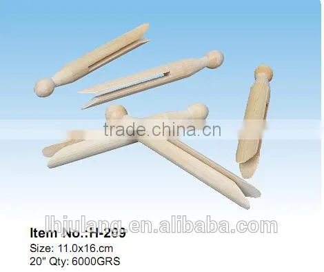 Wooden Clothes Pegs / Wooden Clothes Pegs photo-4
