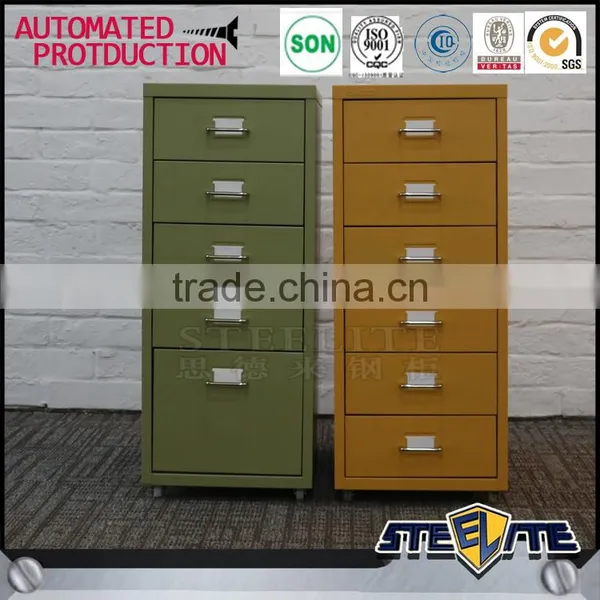Knock Down Furniture Colorful IK Free Standing Storage Dresser With 5 Drawer photo-3
