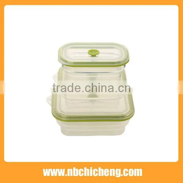 Kitchenware Set Folding Silicone Bowl, Collapsible Silicone Plastic, Collapsible Lunch Boxes photo-3