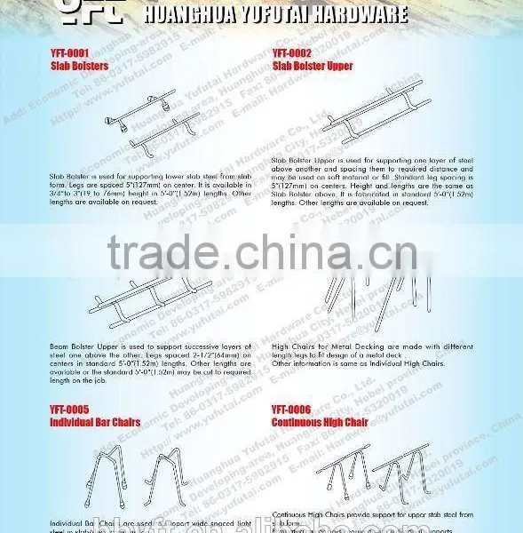 3-1/4" Slab Bolster Upper / Slab Bolster Dipped on Hot Sale photo-6