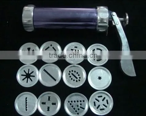 Manual Aluminum Alloy Biscuit Maker / Small Cookie Maker