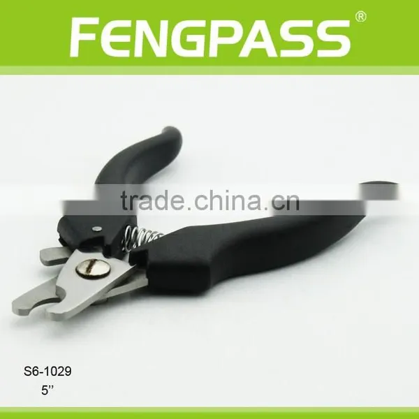 S6-1029 5 Inch Plastic Handle With 2CR13 Stainless Steel Small Pruning Garden Scissors photo-3